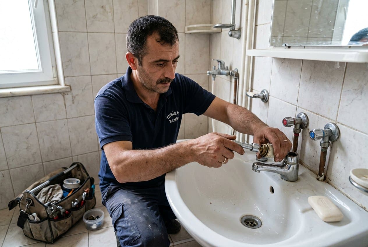 Adalar Su Tesisat kontrol detayı