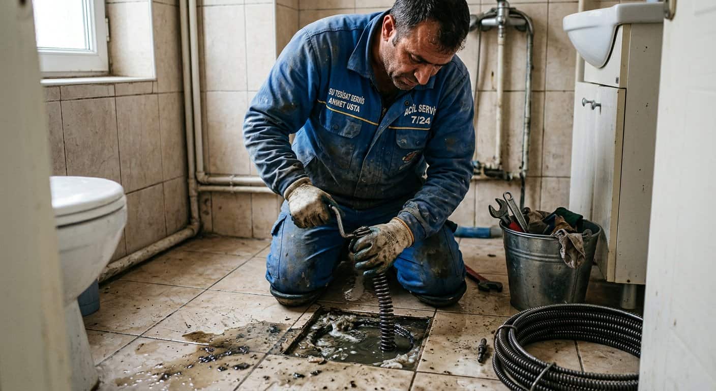 Üsküdar Su Tesisat servis çalışması